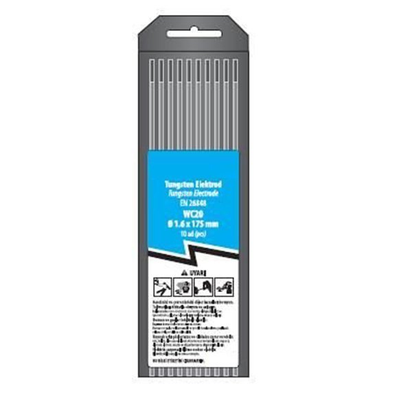 TR0008 WC20 Gri Tungsten Elektrot (175 mm) (10 Adet Fiyatıdır.)