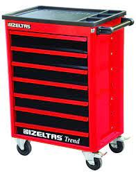 TREND 7 ÇEKMECELİ TAKIM DOLABI KIRMIZI (DOLU - 96 -)