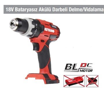 18V Bataryasız Akülü Darbeli Delme/Vidalama