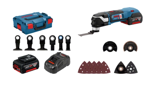 Akülü Çok İşlevsel Alet GOP 18V-28