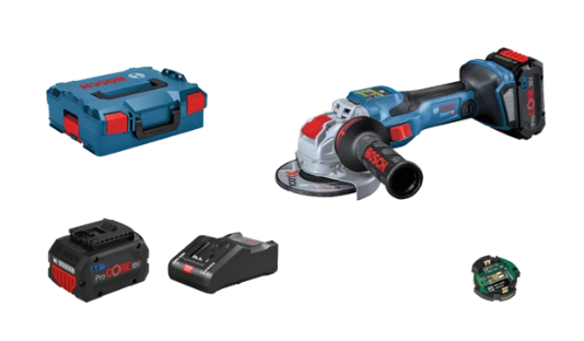 X-LOCK Özellikli Akülü Taşlama Makinesi BITURBO GWX 18V-15 SC