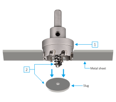 HF 50 TCT DELİK TESTERESİ ( Elmas Panç )