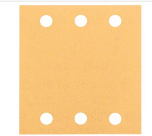 Zımpara Kağıdı C470 6 Delik 60 Kum, 10'lu Paket (1 Adet Fiyatıdır)