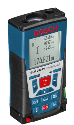 Lazerli Uzaklık Ölçer GLM 250 VF