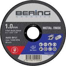 230 x 1.9 x 22 mm Tip 41 Düz İnox Metal Kesme Taşı (Adet Fiyatıdır.)