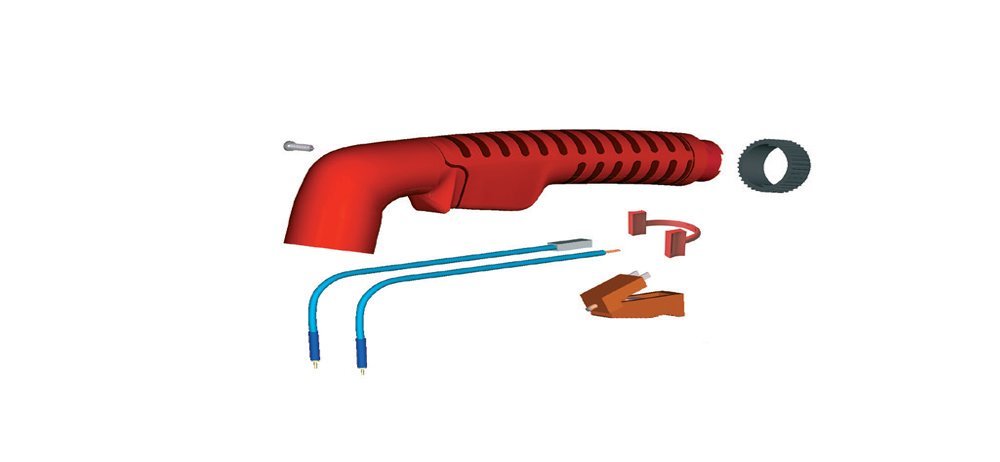 Trafimet Plazma Torc Kabza Kiti TP0401 (S25K - S35K - S25 - S45 - S65) (Yeni Ergocut)