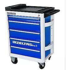 PRO MOBİL 6 ÇEKMECELİ TAKIM DOLABI GRİ GÖVDE - MAVİ ÇEKMECE