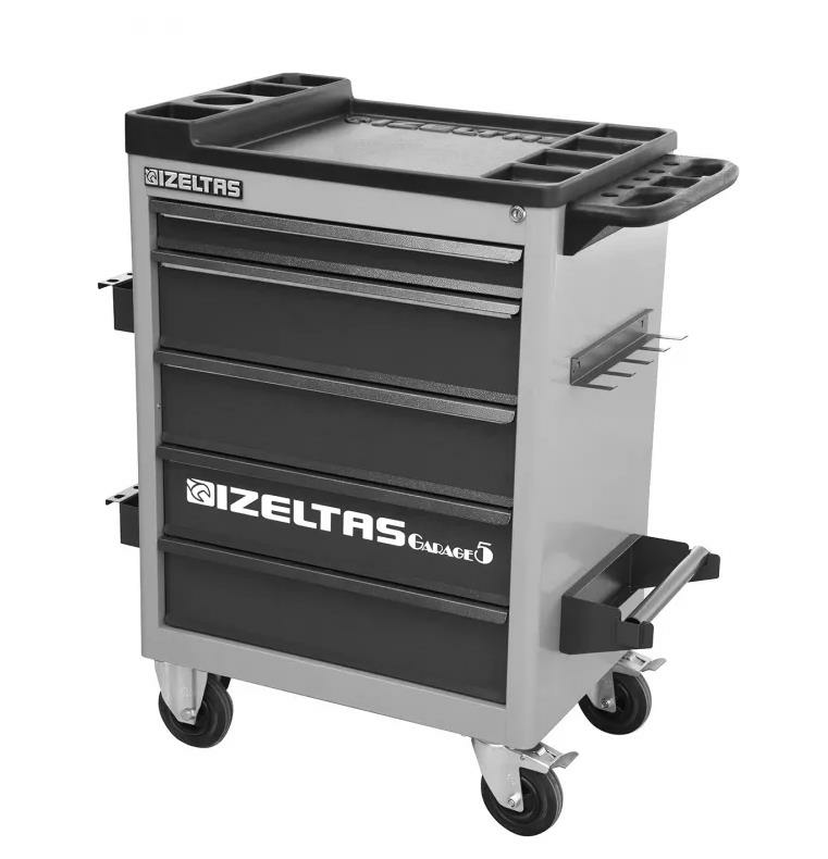 GARAGE MOBİL 7 ÇEKMECELİ TAKIM DOLABI GRİ GÖVDE - GRİ ÇEKMECE